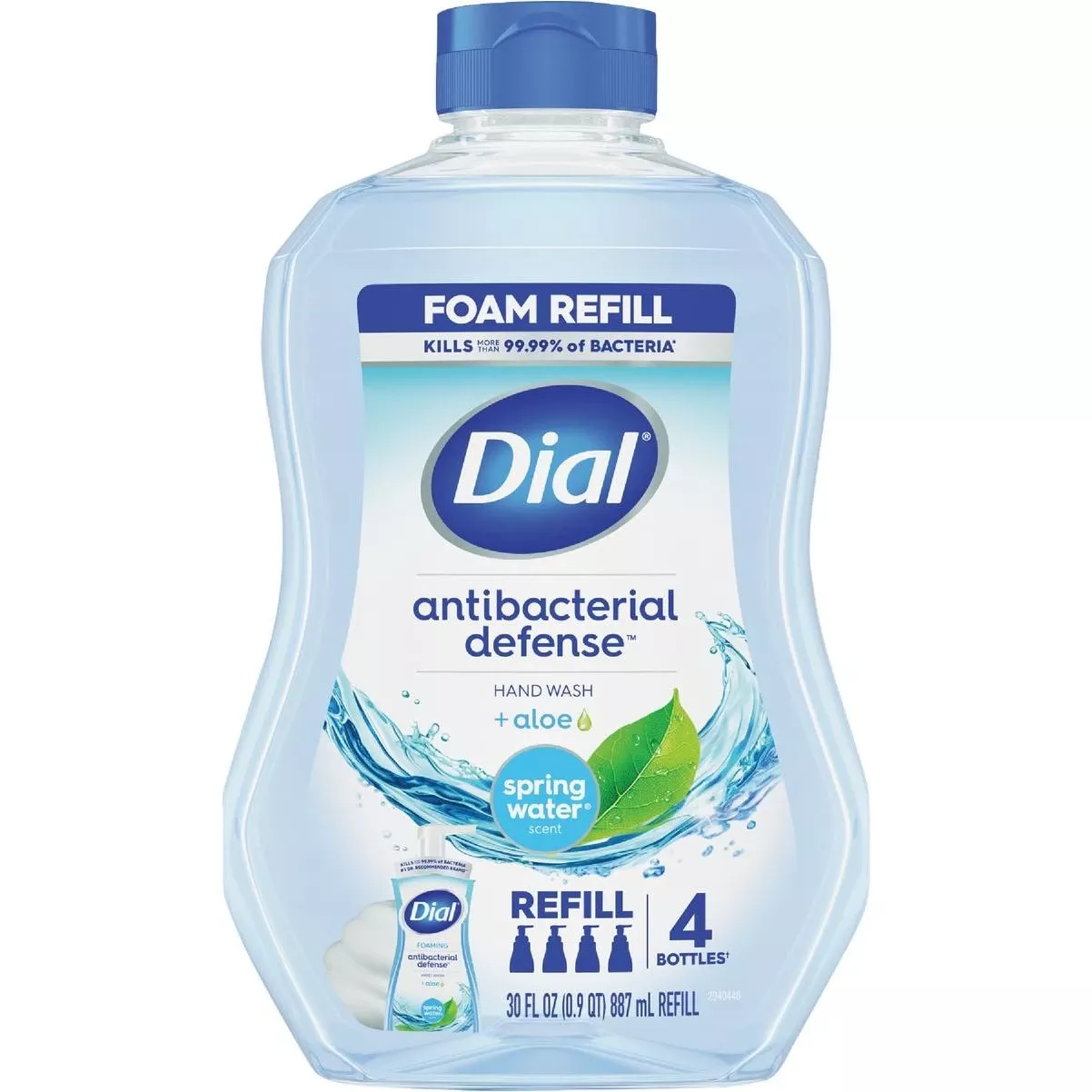 30‑oz Antibacterial Foaming Hand Wash Refill – Spring Water & Aloe