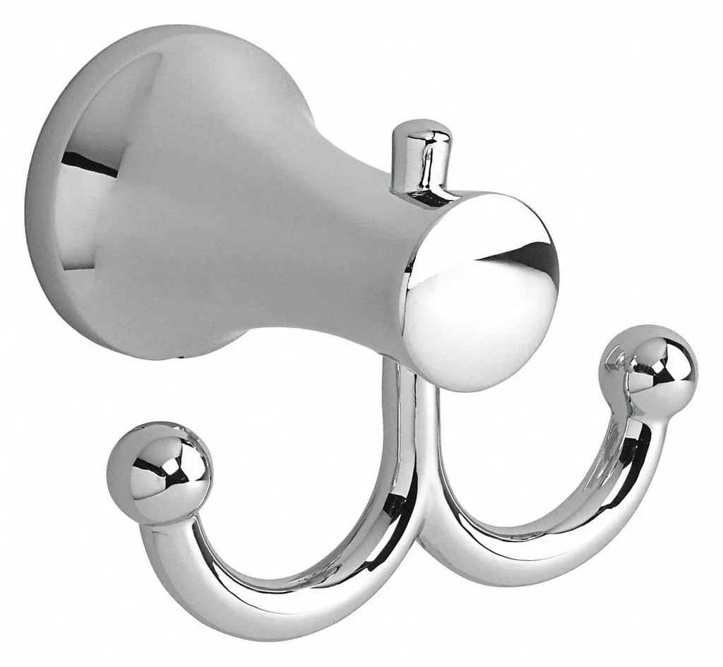 American Standard Polished Chrome, Robe Hook, Double, Concealed Mounting Hardware Includes - 8336210.002