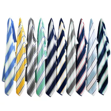 Aston & Arden Pinstripe Cabana Towels 35x70