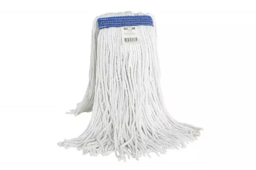 GLOBE SYNTHETIC WET MOP NARROW BAND 16OZ CUT END WHITE