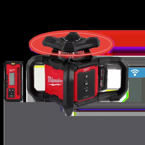 M18™ Red Exterior Rotary Laser Level Kit W/ Receiver