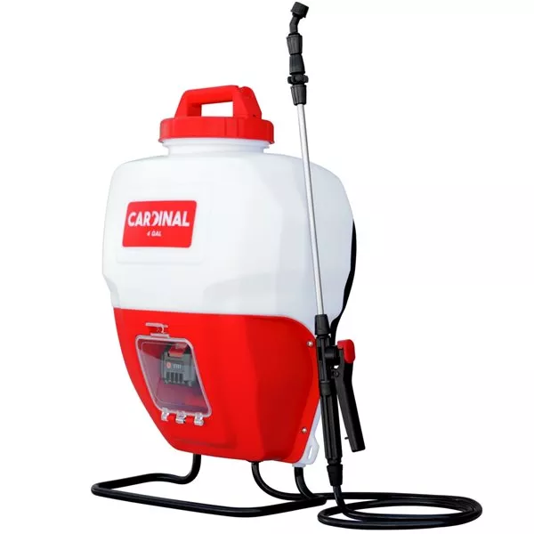 Official CARDINAL Tomahawk 4 Gallon Battery Powered Backpack Sprayer