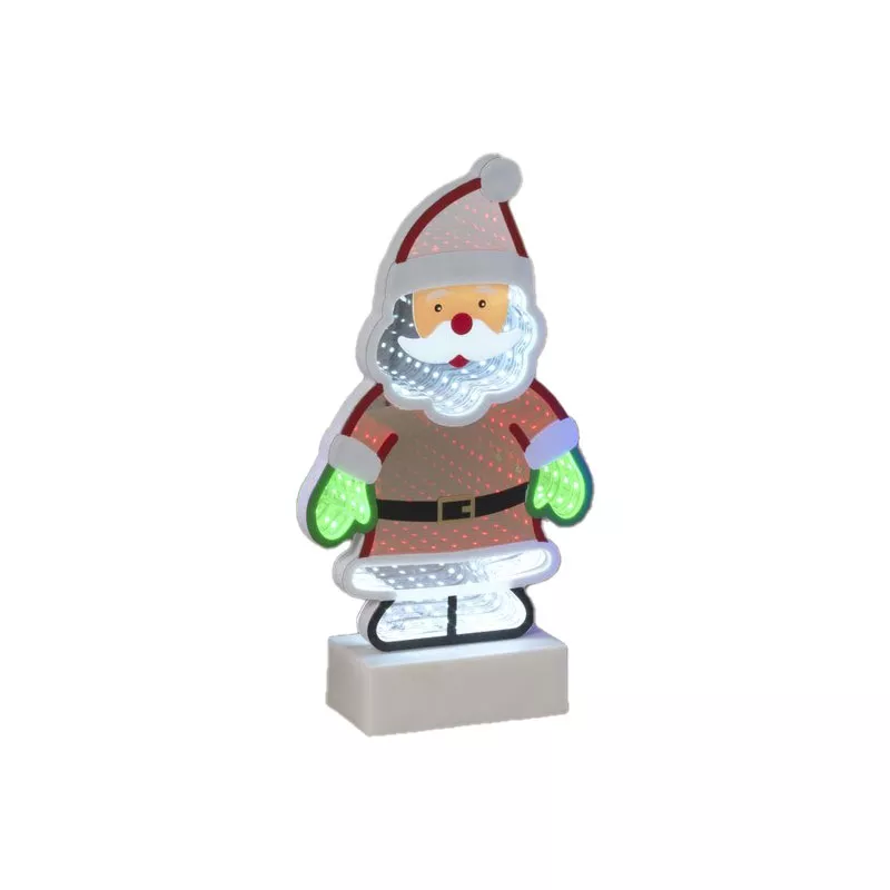 Santa LED Infinity Light - 11"