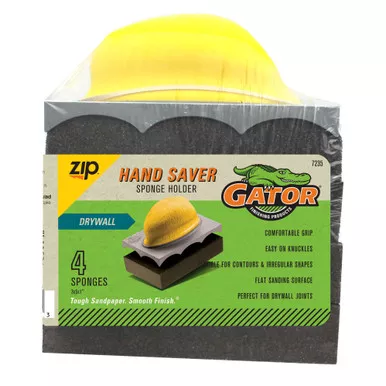 Zip Hand Saver Drywall Sanding Sponge Holder Kit